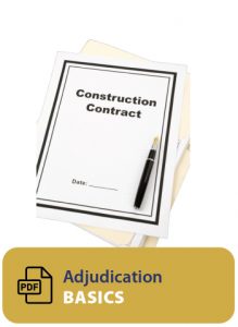 Link to Adjudication Basics PDF